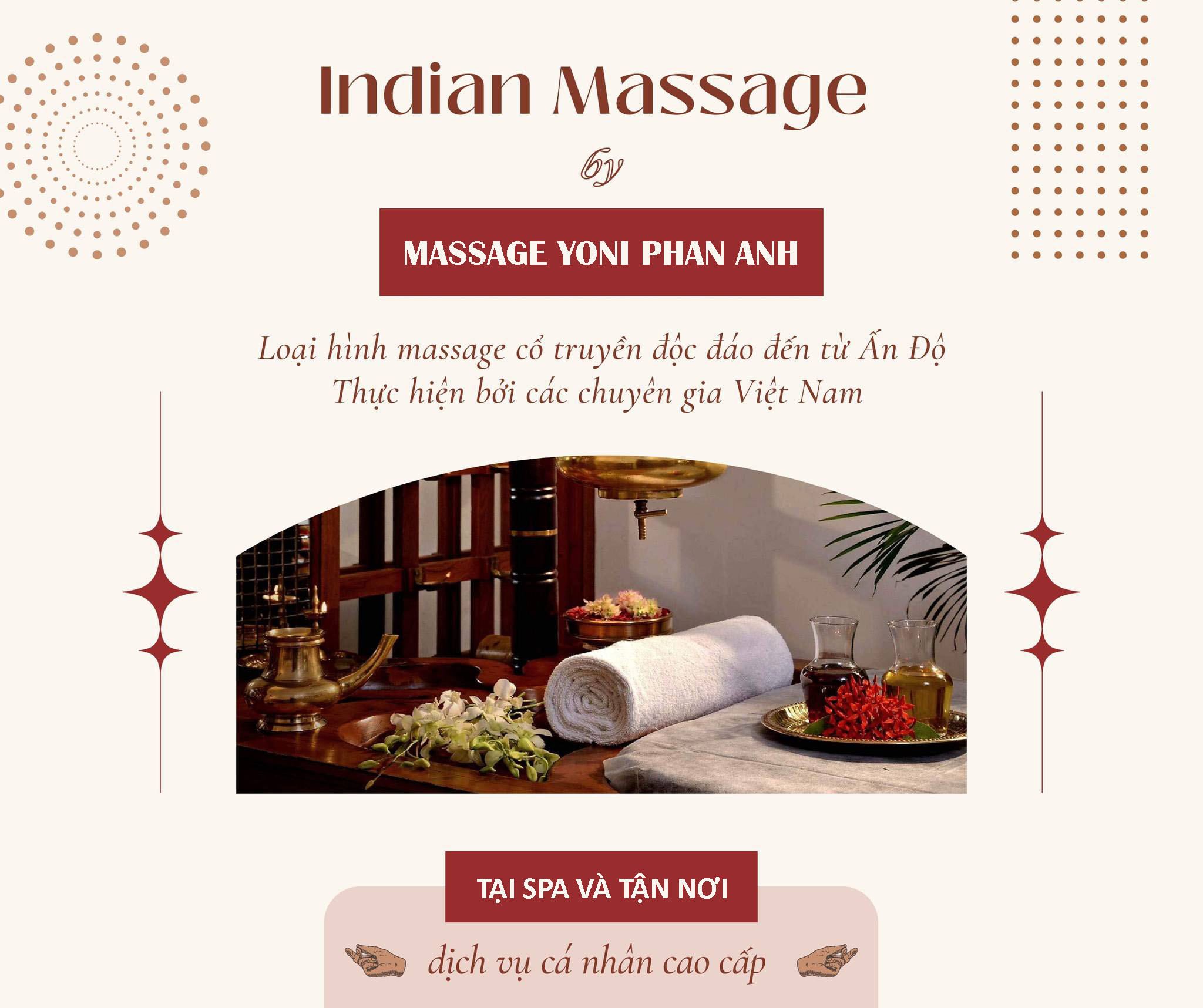 Massage Yoni Ấn Độ - Spa Phan Anh